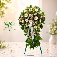  Daisy Flower Wreath 